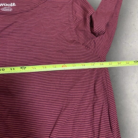 Wool& merino wool long sleeve dress - Picture 5 of 6